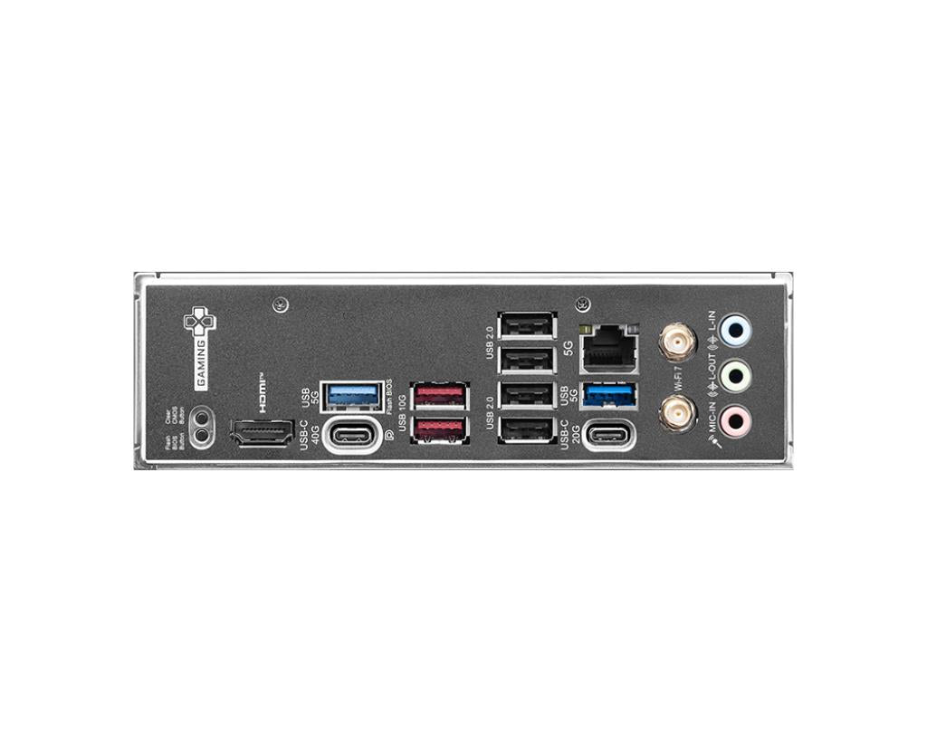 MSI X870GAMINGPLUSWIFI MB AMD X870 Ryzen AM5 4xDDR5 HDI- DP M.2 RAID 5Gbe WiFi7