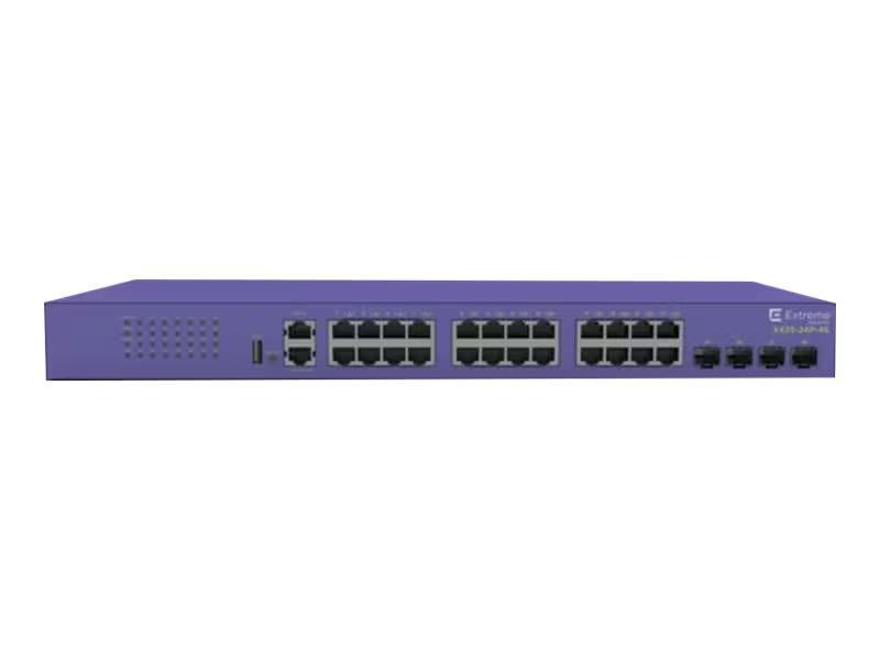 Extreme Networks X435-24P-4S 24 port 10/100/1000BASE-T P