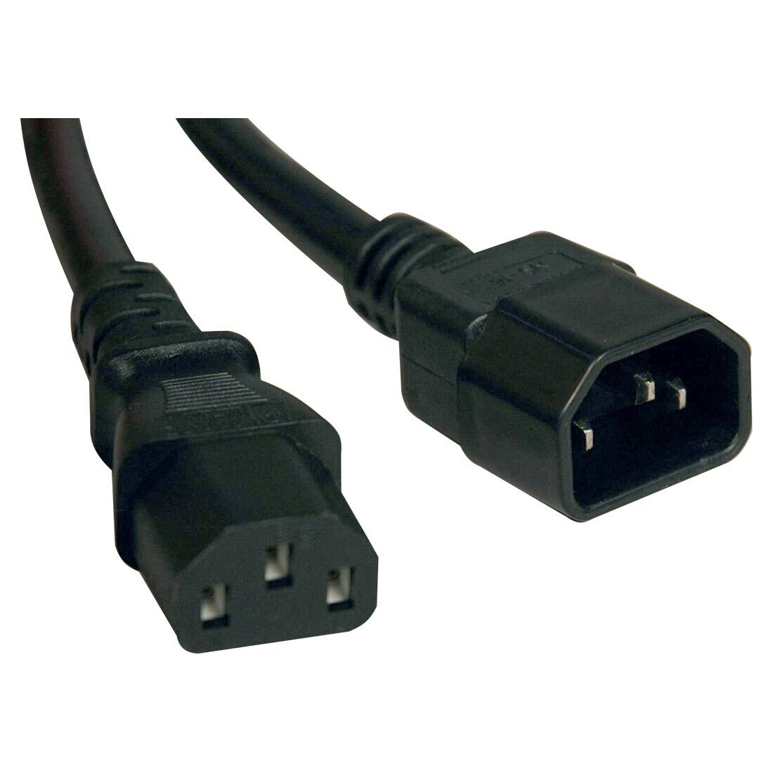 Eaton P005-010 Heavy-Duty PDU Power Cord, C13 to C14 - 15A, 250V, 14 AWG, 10 ft.