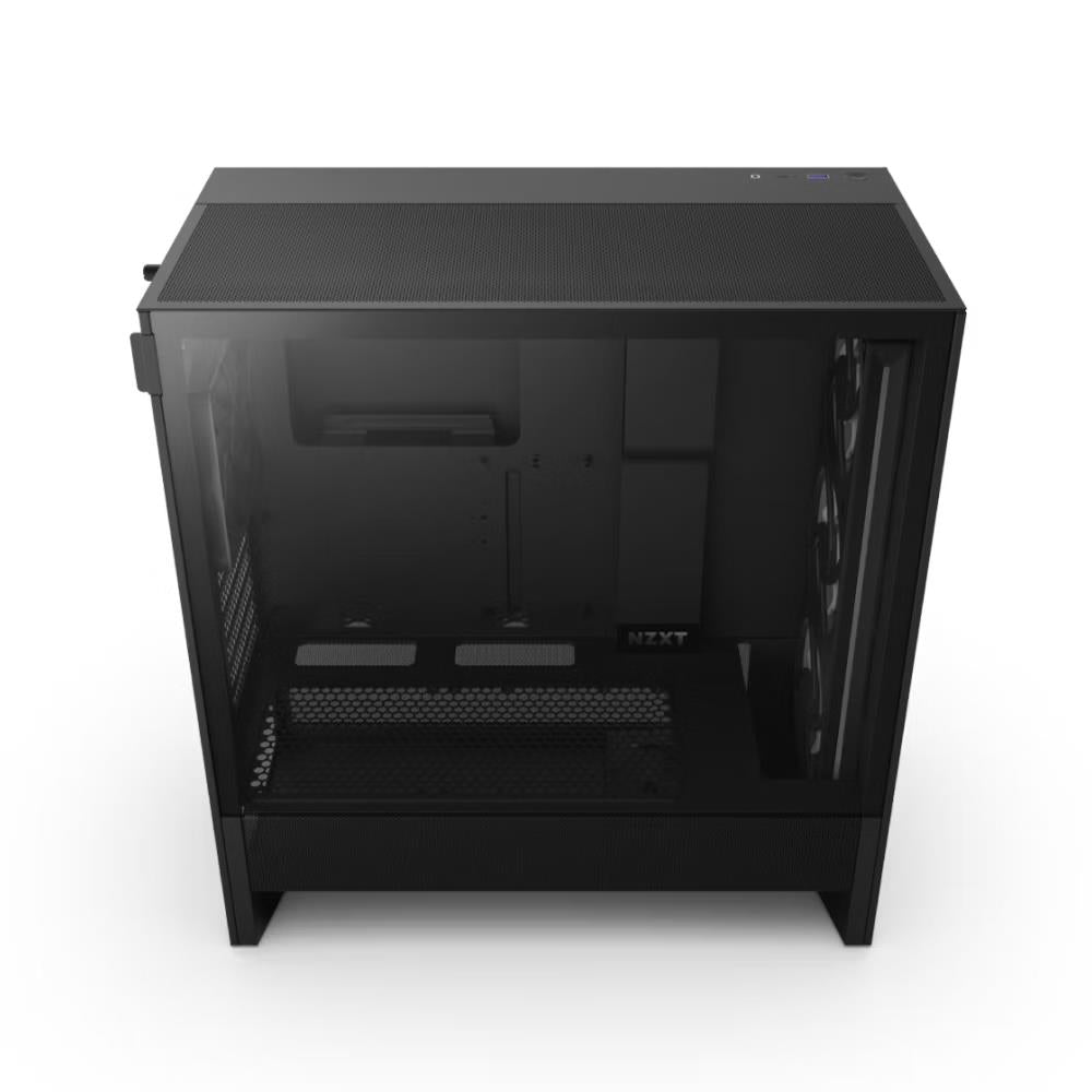 NZXT CC-H52FB-R1 H5 Flow Compact Mid-Tower ATX GPU Cool RGB Airflow Case Black