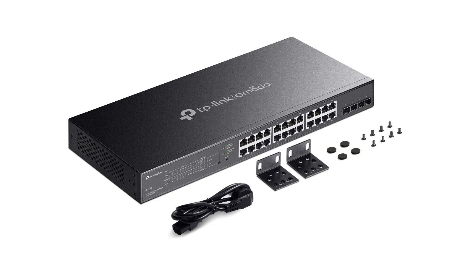 TP-Link SG2428P JetStream 28-Port Gigabit Smart Managed Switch with 24-Port PoE+