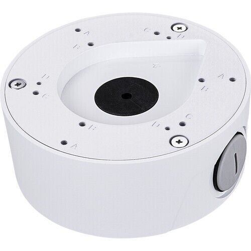 Vivotek AM-71B_V02 Waterproof Aluminum Alloy Round Conduit Box White IP66 Case