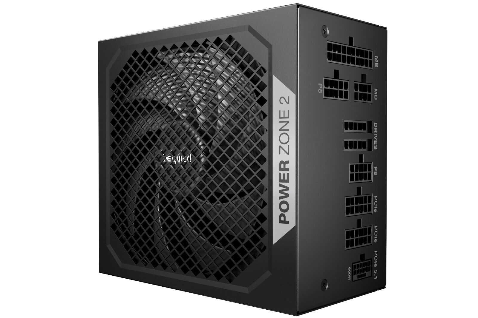 be quiet! BP008US POWER-ZONE 2 1000W 80+ Platinum Modular PSU Power Supply Black