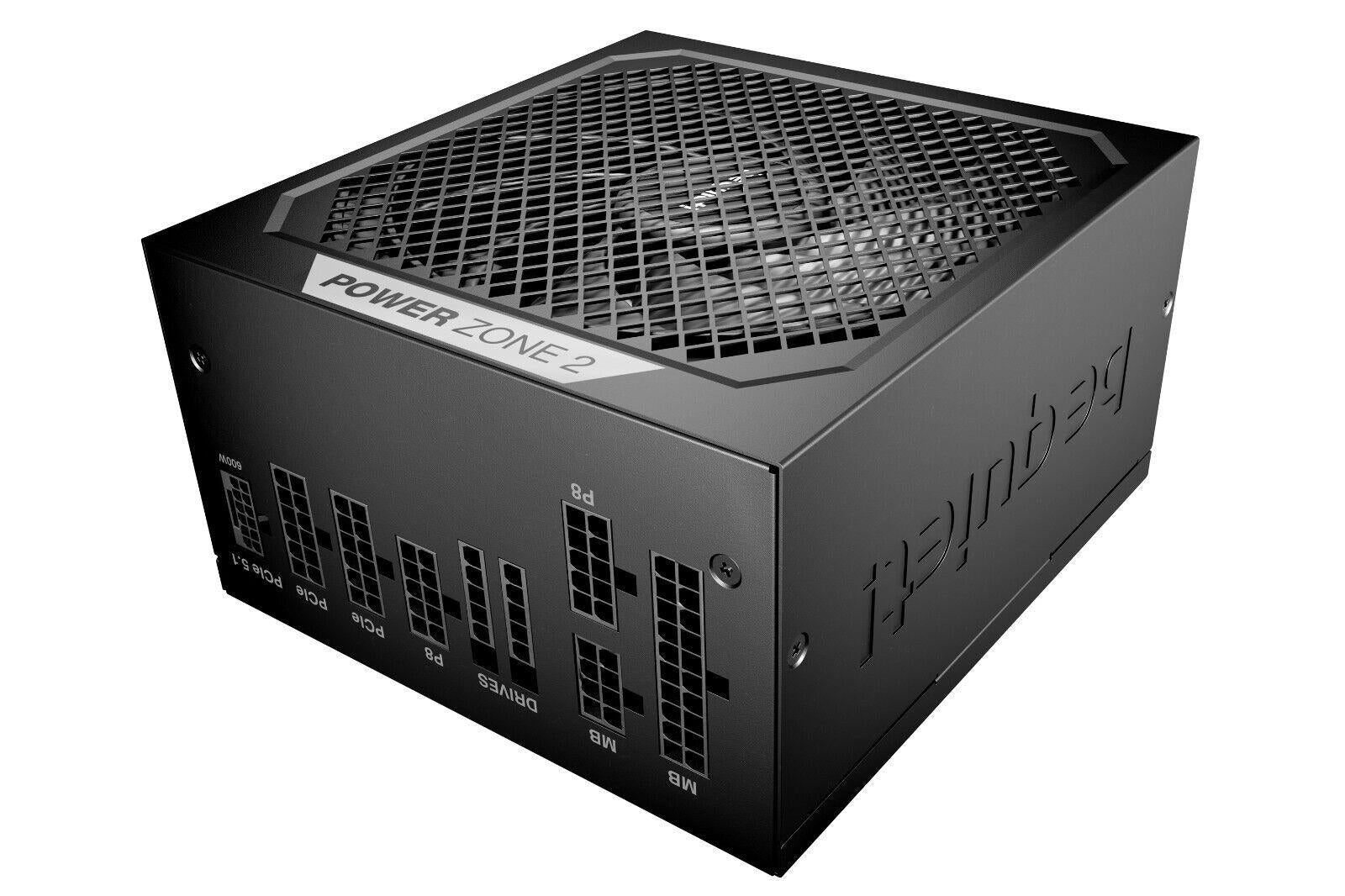be quiet! BP008US POWER-ZONE 2 1000W 80+ Platinum Modular PSU Power Supply Black
