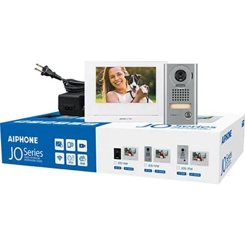 Aiphone JOS-1VW 7" VIDEO SET WITH MOBILE APP FUNCTIONALITY (JO-DV, JO-1MDW,