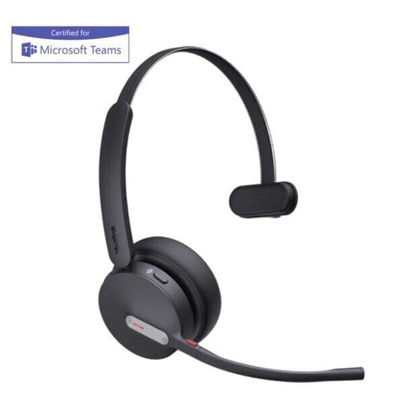 Yealink 1208665 BH70 Teams Mono Bluetooth USB-A Black Business Headset w Bag