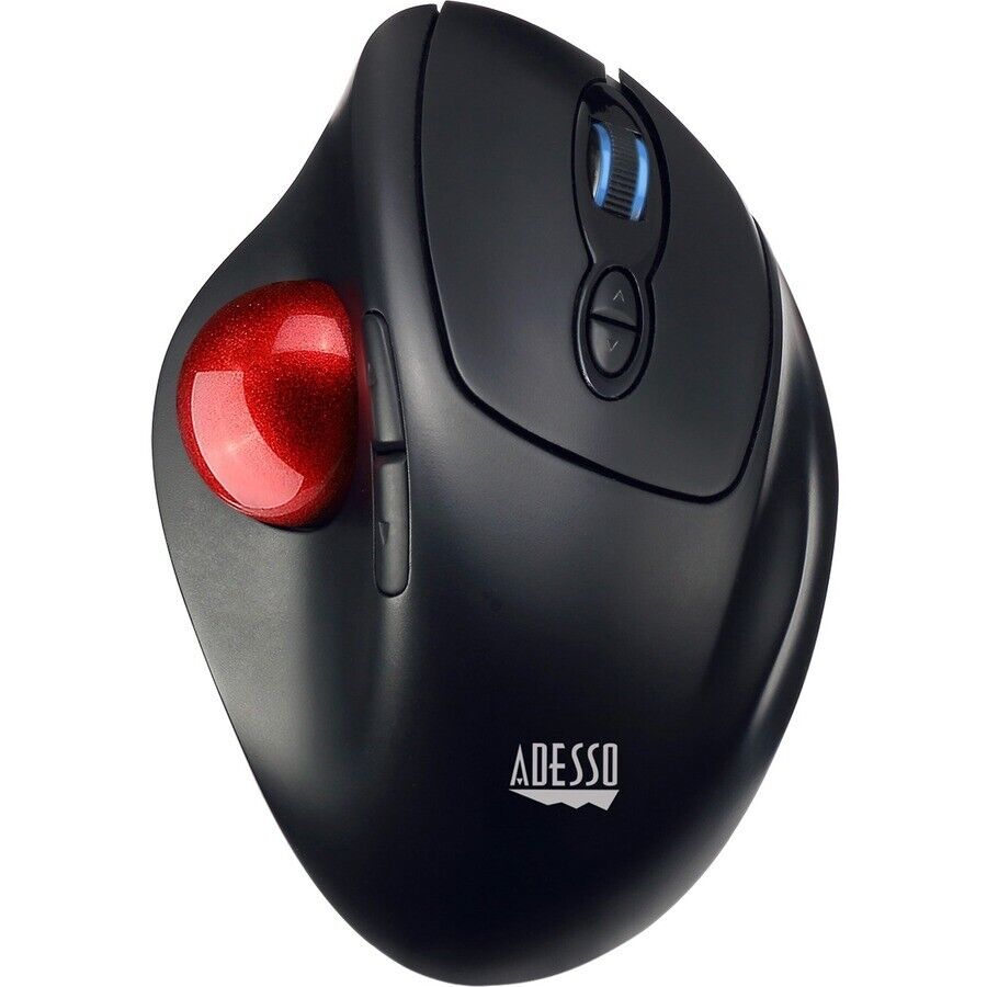 Adesso iMouse T30 Wireless Programmable Ergonomic Trackball Mouse 7 Btns 4800dpi