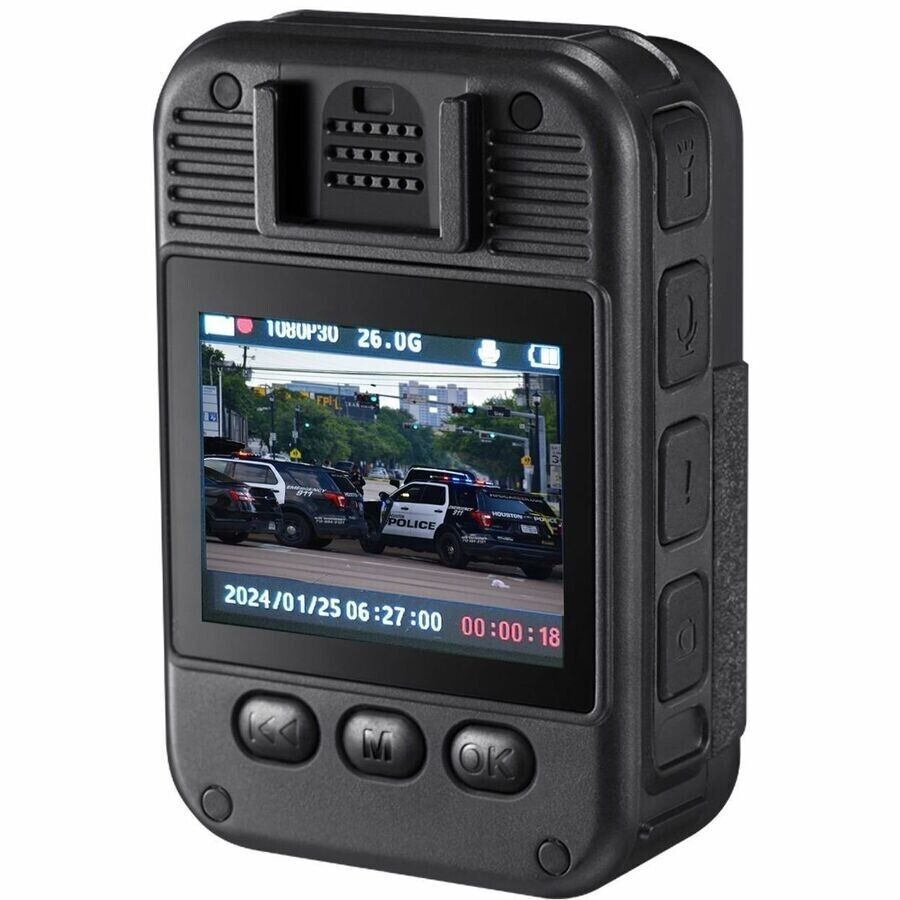Adesso Aegis 110 GekoGear 2" LCD Digital Camcorder 58MPG 1920x1080 64GB Body Cam