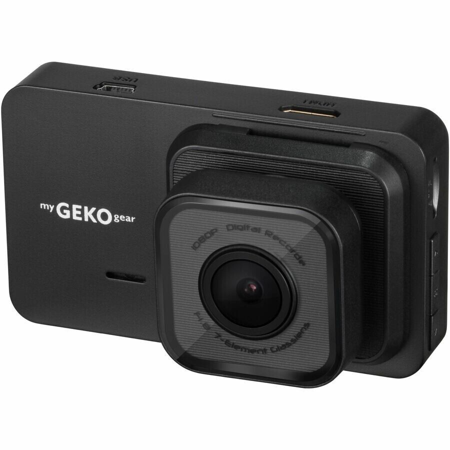 Adesso Orbit 1120 GekoGear 3" LCD 1920x1080 30FPS HD Dash Cam 8GB MicroSD