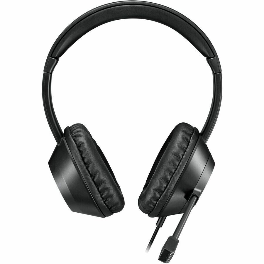 Adesso Xtream P7 USB-A/C Stereo Headset AI Controls Omni Boom Microphone Black