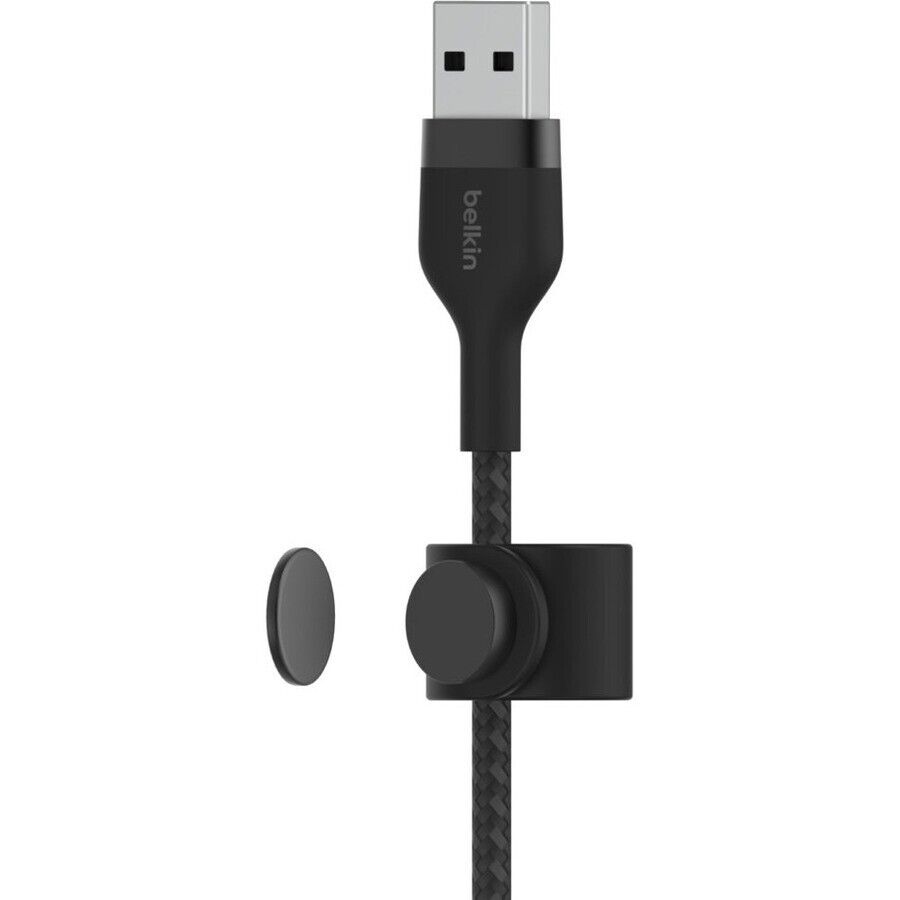 Belkin CAB010bt1MBK Boostcharge Pro Flex 3.3 Ft USB-C to USB-A Slim Cable Black