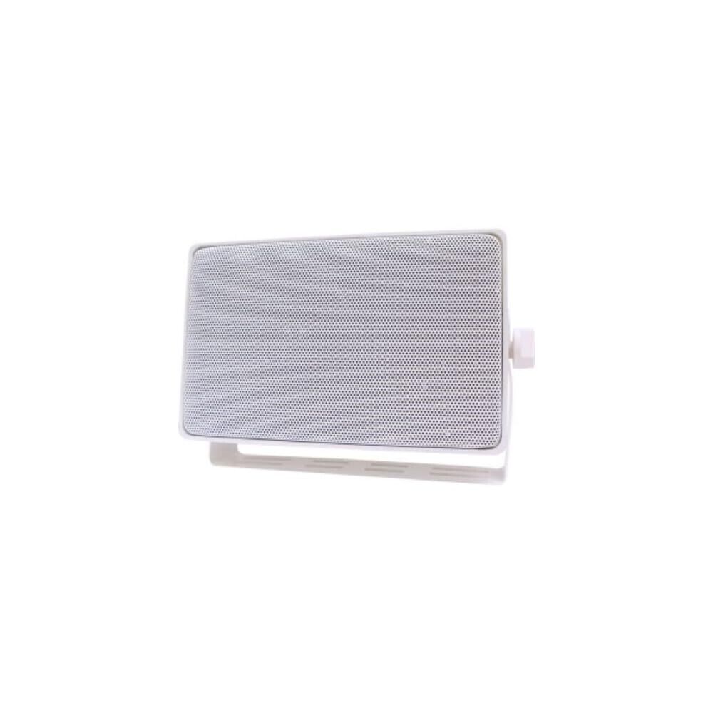Speco Technologies DMS3TSW Weather Resistant 3 Way Speakers w/ Transformer White