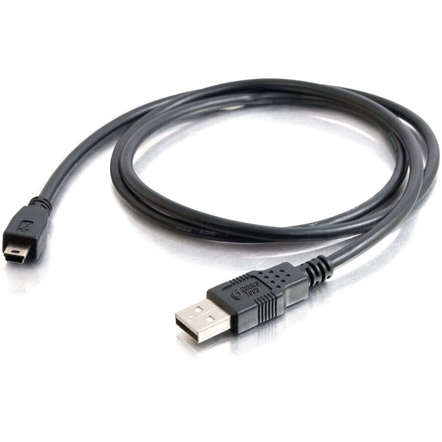 C2G 27329 3.3Ft USB-A to USB-MINI-B Male to Male Data Transfer Cable Black