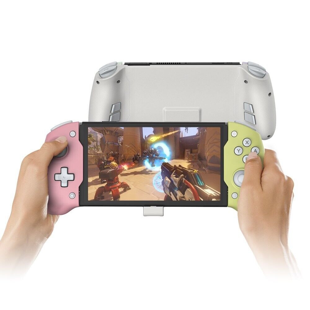 DOBE TNS-1125 PINK&YELLOW Switch Controller for Nintendo Switch One-Piece Joypad