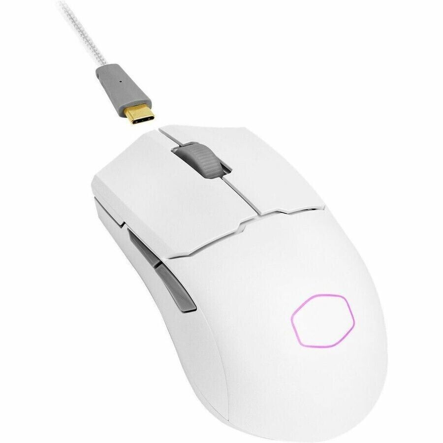 Cooler Master MM-712-WWOH1 MM712 Wireless Bluetooth 19000DPI 6 BTN Mouse White