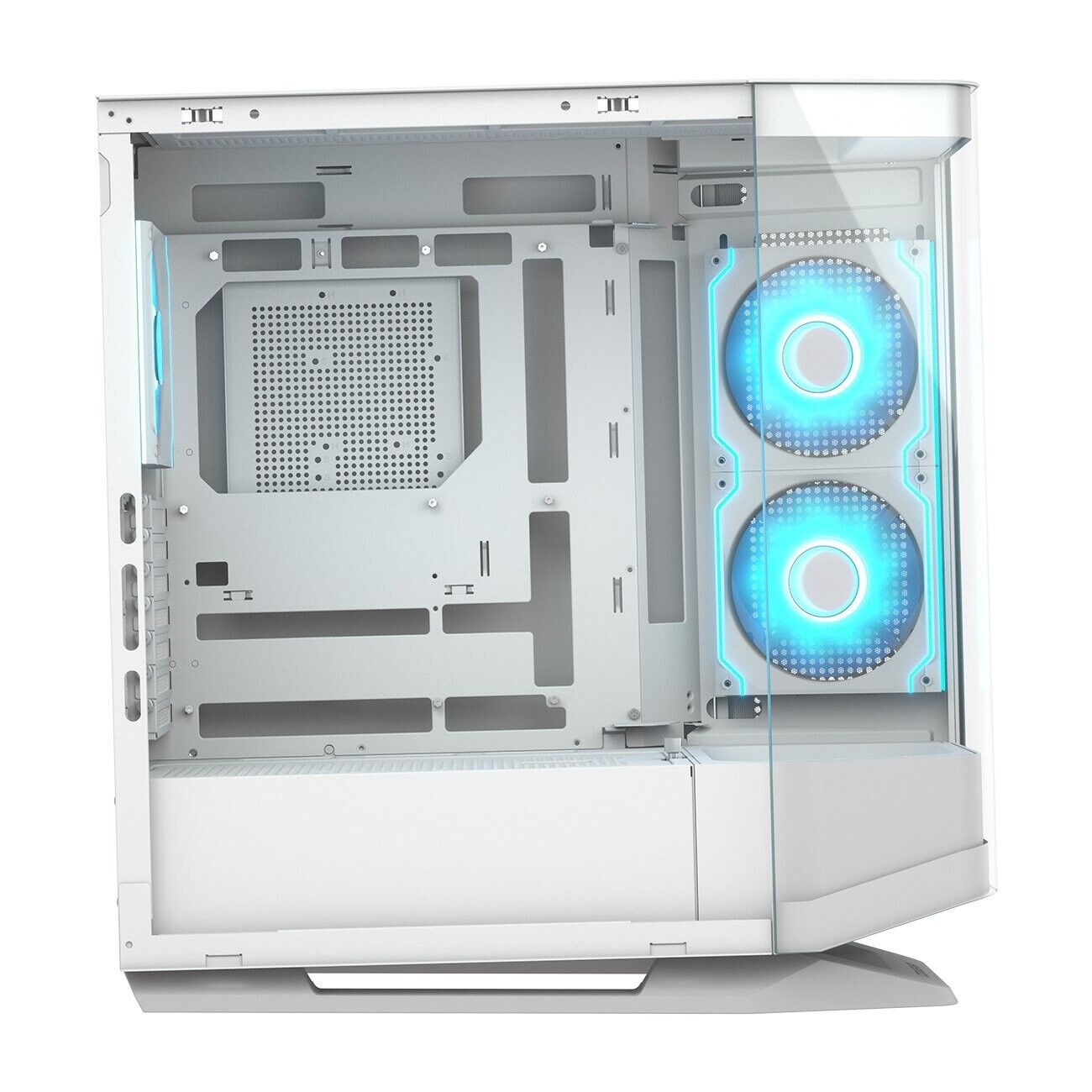 Cougar FV270 RGB WHITE Mid Tower E-ATX Case, 420mm GPU Supported, Build-in ARGB