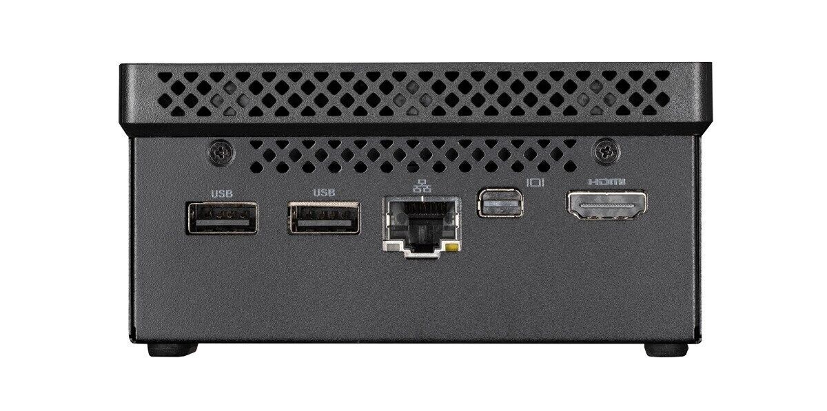Gigabyte GB-BMCE-4500C Black BRIX Ultra PC Kit barebone Mini PC w/ Intel Celeron
