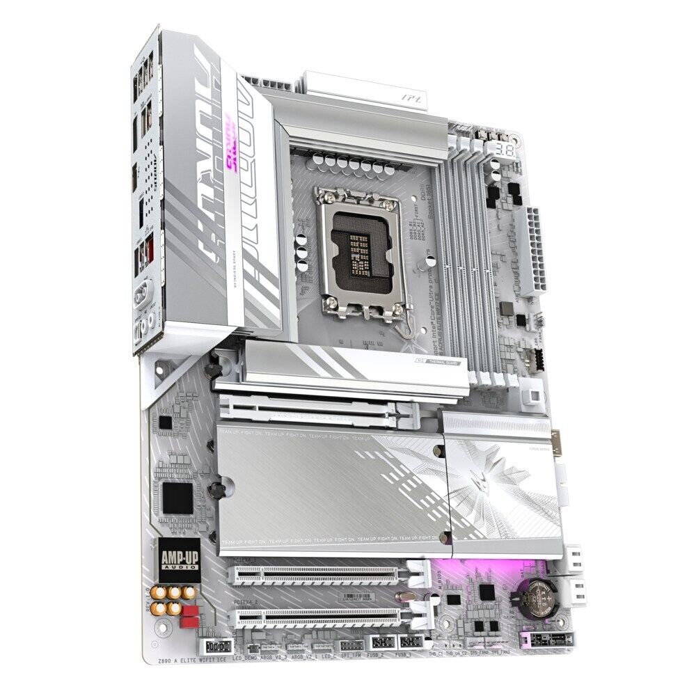 Gigabyte Z890M AORUS ELITE WF7 ICE Ultra Core Series 2 LGA 1851 Intel Z890 DDR5