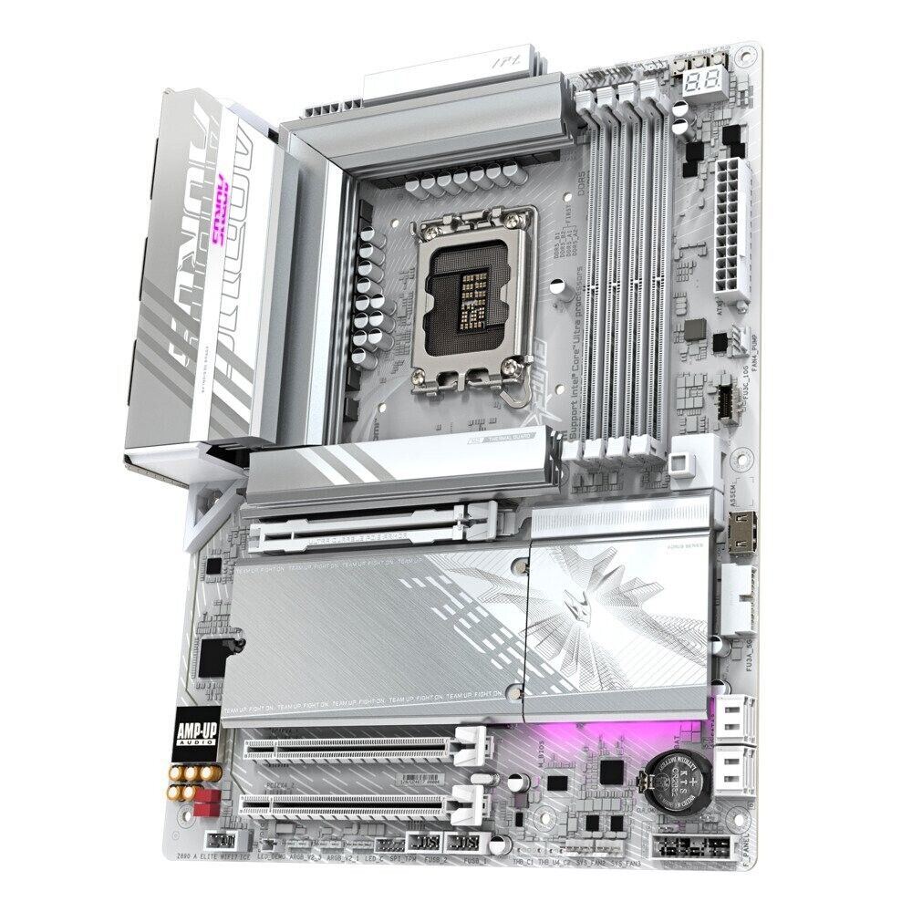 Gigabyte Z890M AORUS ELITE WF7 ICE Ultra Core Series 2 LGA 1851 Intel Z890 DDR5