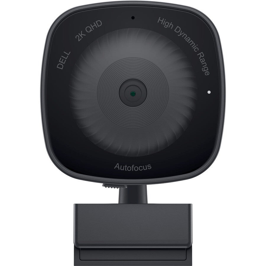 Dell WB3023-DDAO 2x Zoom WebCam 60fps Auto-Focus 2K QHD 1440p USB-A Tripod Black