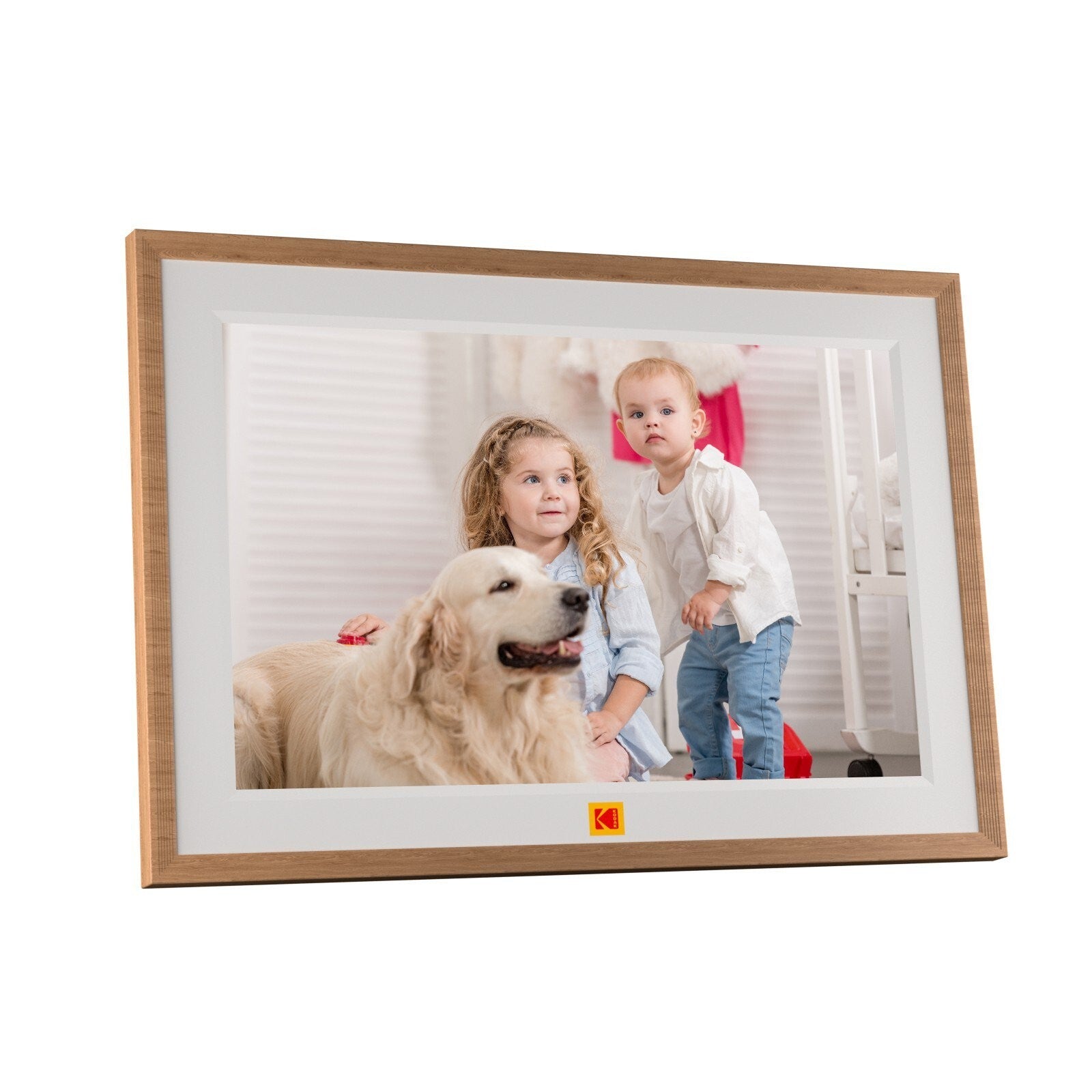 Kodak RCF-1018 BURLYWOOD 10-Inch Wi-Fi Enabled Digital Photo Frame