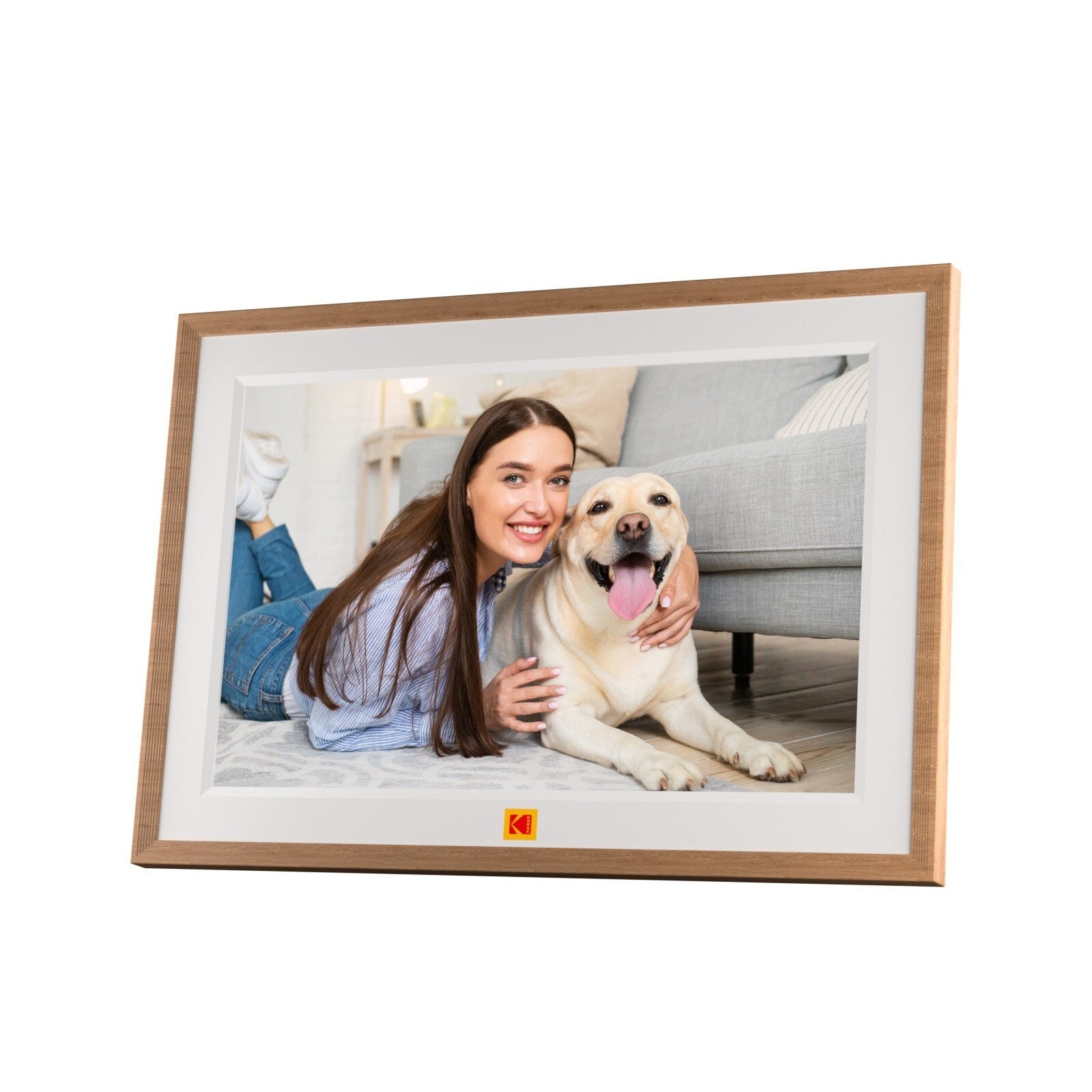 Kodak RCF-1018 BURLYWOOD 10-Inch Wi-Fi Enabled Digital Photo Frame