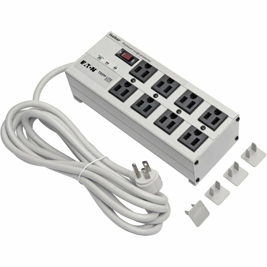 Eaton ISOBAR8ULTRA 8-Outlet Isobar Metal Surge Protector 3840 Joules w 12Ft Cord