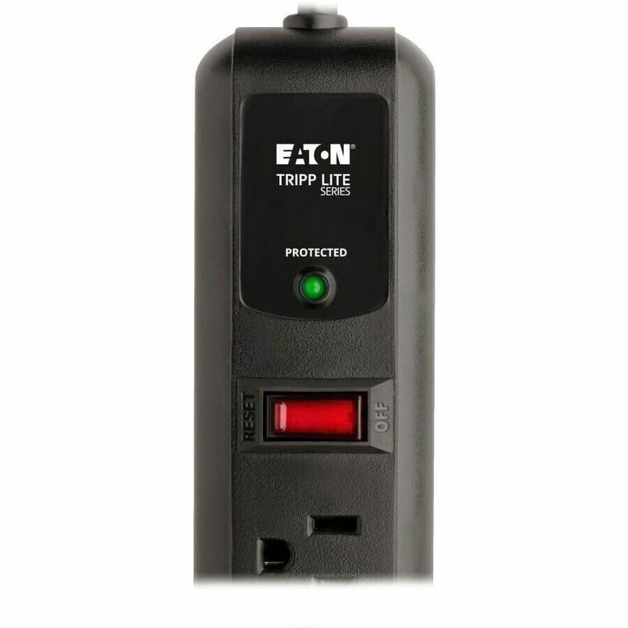 Eaton TLP74RB 7-Outlet Power Surge Protector w 4Ft Cord 1080 Joules LED Black