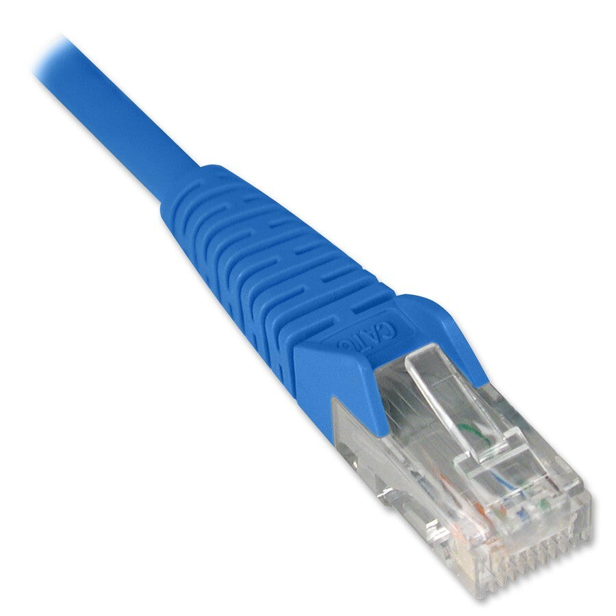 Eaton N201-014-BL 14FT CAT6 Snagless Molded UTP Ethernet Gigabit RJ45 Cable Blue