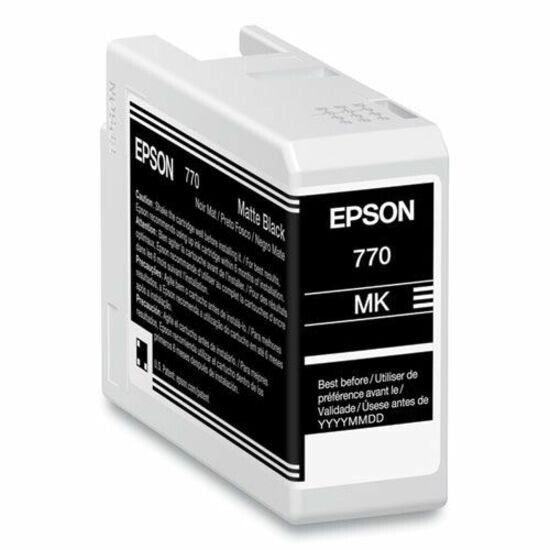 Epson T770820 770 UltraChrome PRO Original Inkjet Cartridge Matte Black Pack