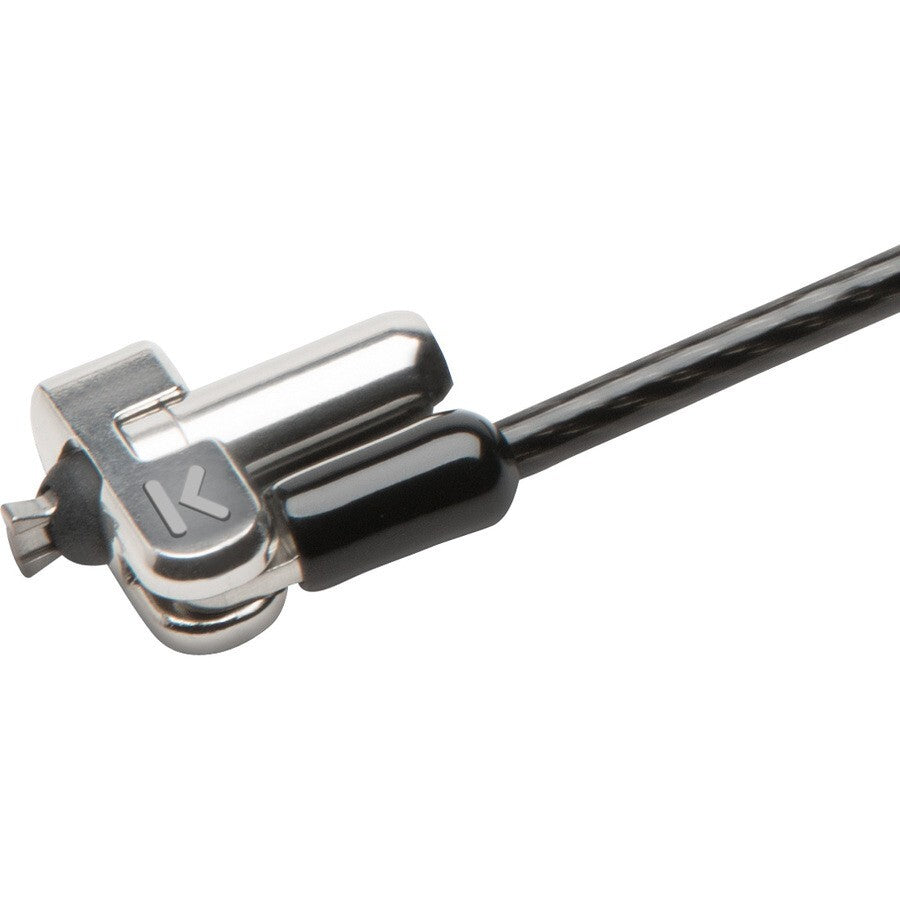 Kensington K64440WW 6Ft N17 Keyed Laptop Lock Carbon Steel UL Black Silver