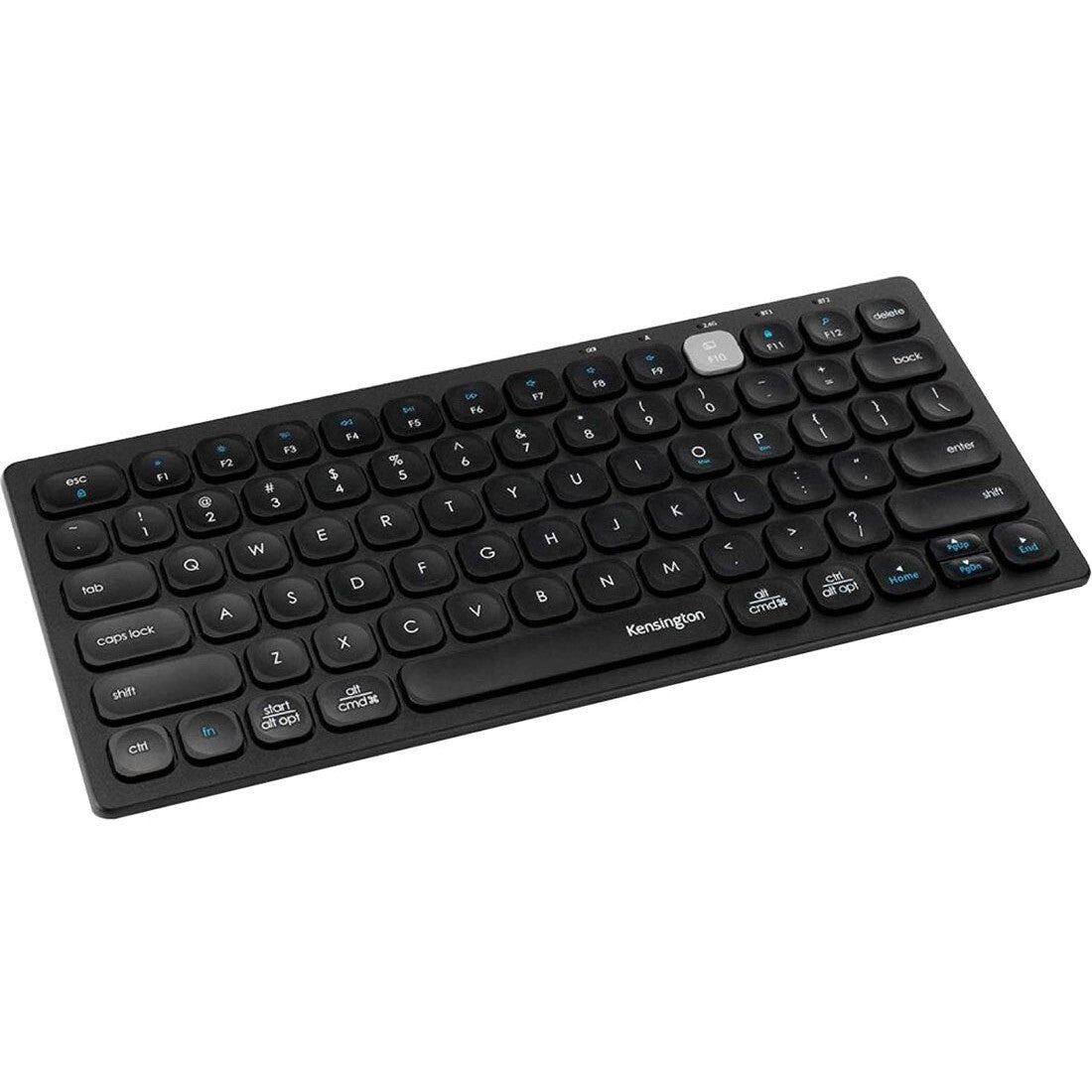 Kensington K75502US Multi-Device Wireless Compact BT RF Keyboard Windows Mac