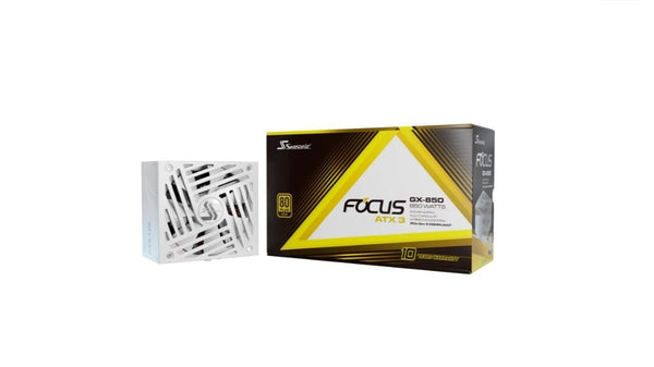 Seasonic FOCUS GX-850 WHITE ATX3 850W 80+ Gold Full-Modular, Fan Control