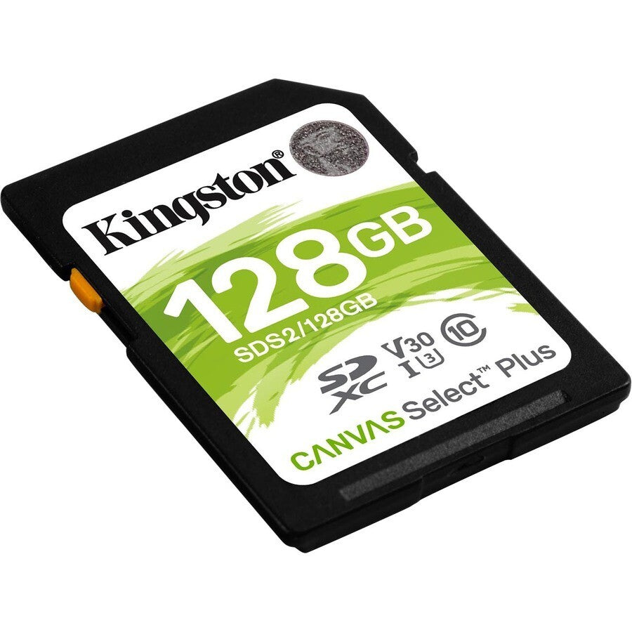 Kingston SDCS2/128GB Canvas Select Plus 128GB Class 10 UHS-I U1 microSDXC 100MBs