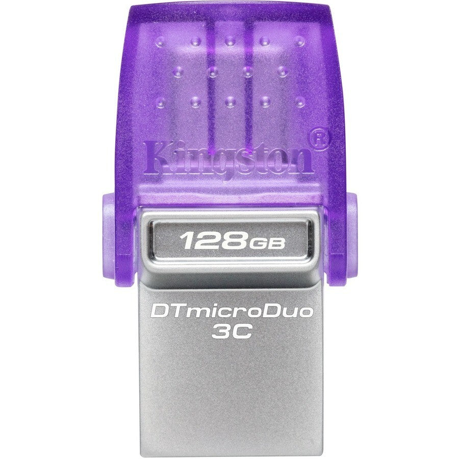Kingston DTDUO3CG3/128GB DataTraveler microDUO 3C 128GB USB-C 200MBs Flash Drive