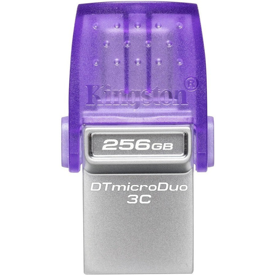 Kingston DTDUO3CG3/256GB DataTraveler microDUO 3C 256GB USB-C 200MBs Flash Drive