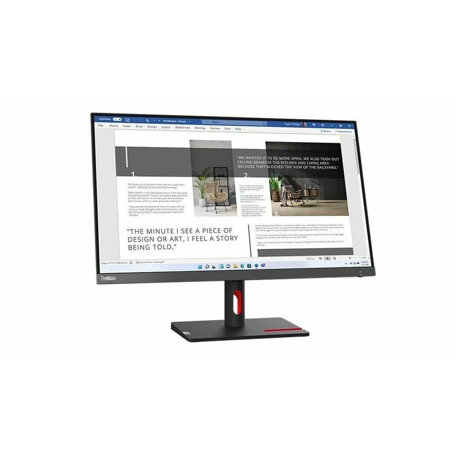 Lenovo 63DFKAT4US ThinkVision S27i-30 27" FHD Monitor 16:9 1920x1080 HDI- VGA