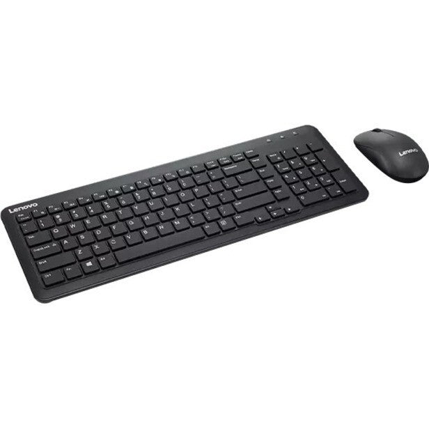 Lenovo GX31C95738 300 WIreless Keyboard Mouse Combo USB-A RF Optical 1000DPI PC