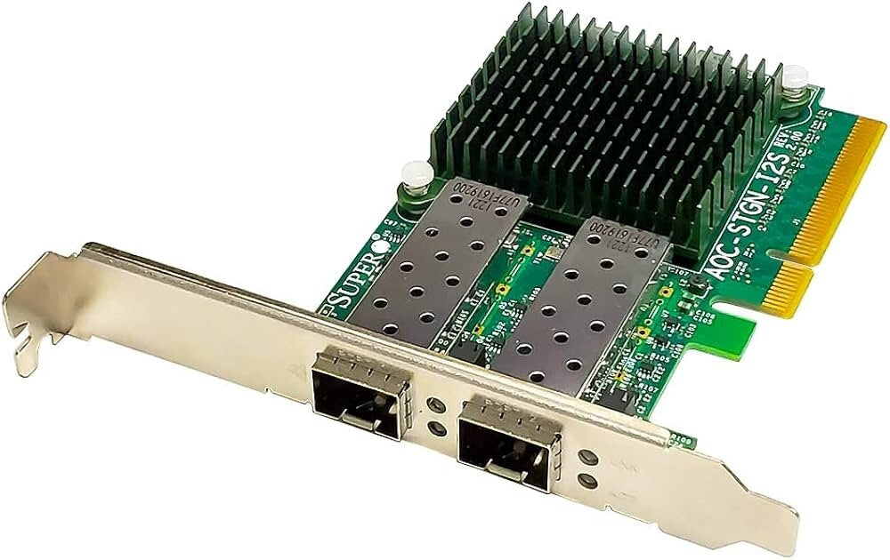 Supermicro AOC-STGN-I2S 10Gigabit Ethernet Card PCI Express x8 - Low-profile