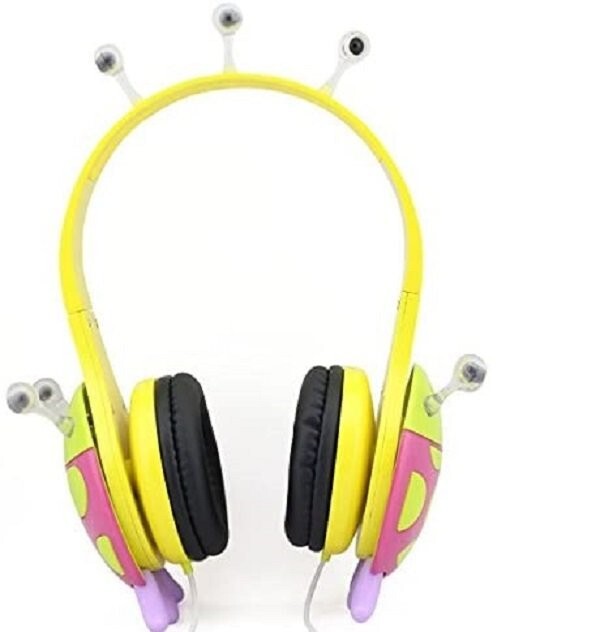 VCOM DE802-Y Wired 3.5mm On-Ear Children Headphone