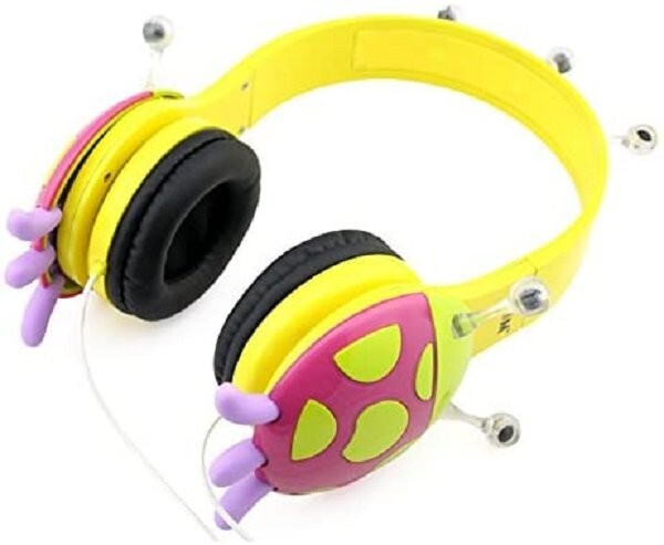 VCOM DE802-Y Wired 3.5mm On-Ear Children Headphone