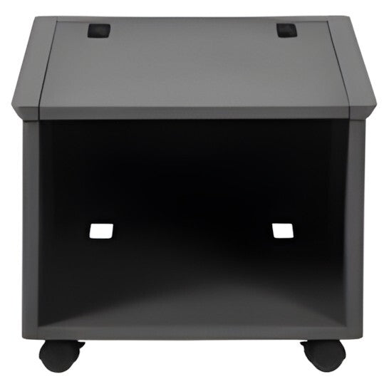 Lexmark 40C2300 H x W x D 20.5 x 25.7 Adjustable Printer Stand w Rollers Black