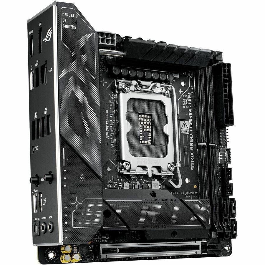 Asus ROG Strix B860-I GAMING WIFI Gaming Desktop Motherboard Intel B860 Chipset