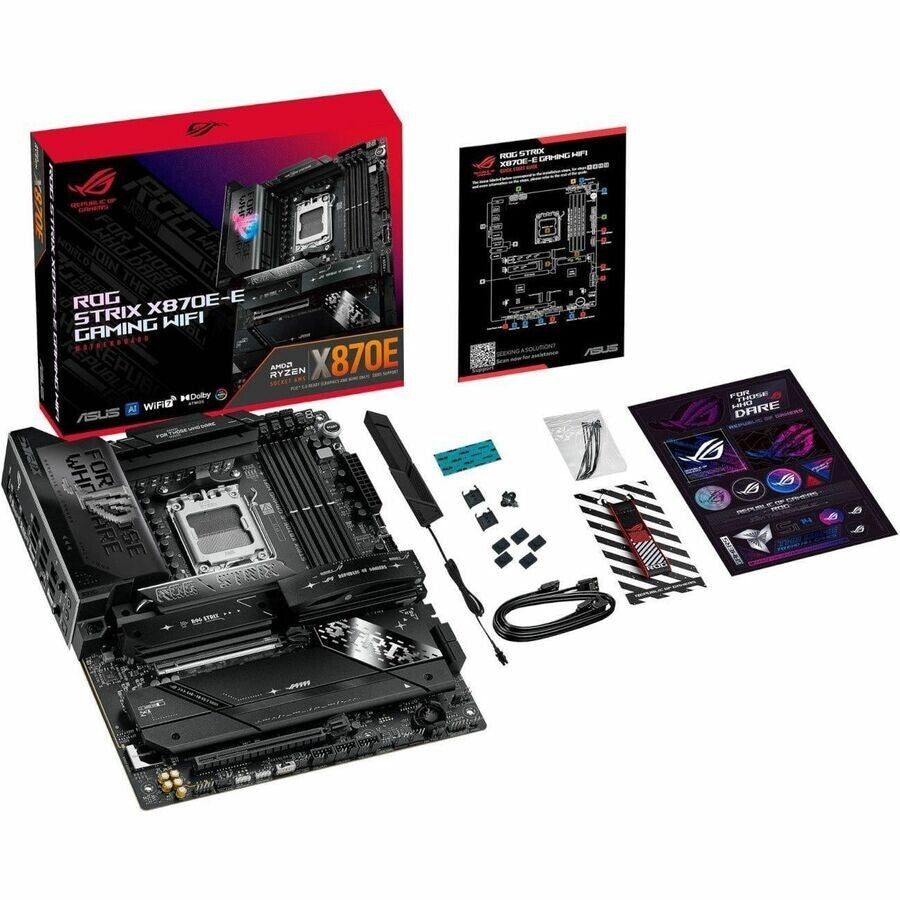 Asus ROG STRIX X870E-E GAMING WIFI Gaming Desktop Motherboard AMD X870E Chipset