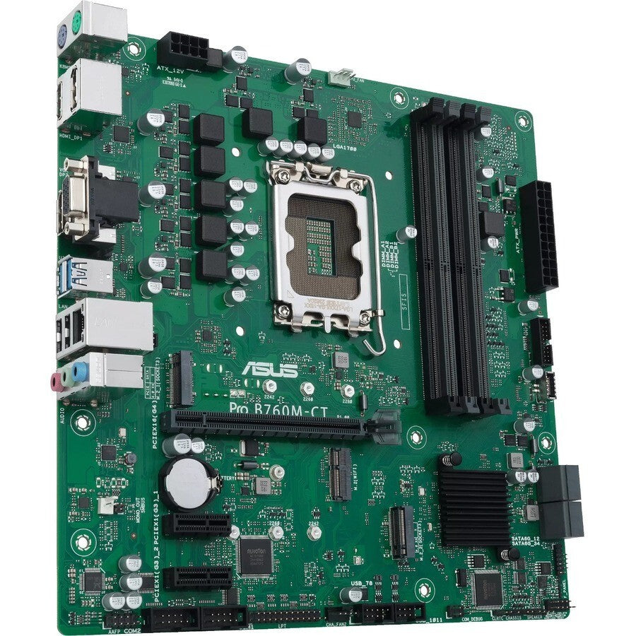Asus PRO B760M-CT-CSM Industrial Motherboard Intel B760 Chipset Socket LGA-1700