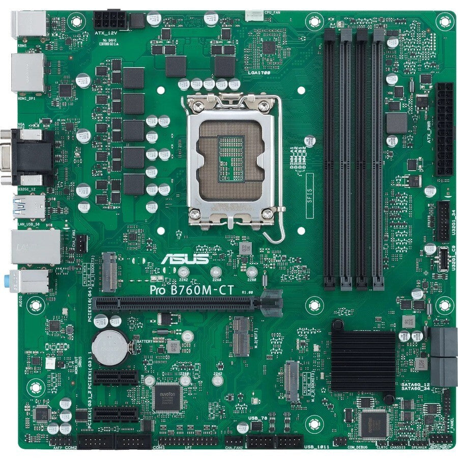Asus PRO B760M-CT-CSM Industrial Motherboard Intel B760 Chipset Socket LGA-1700