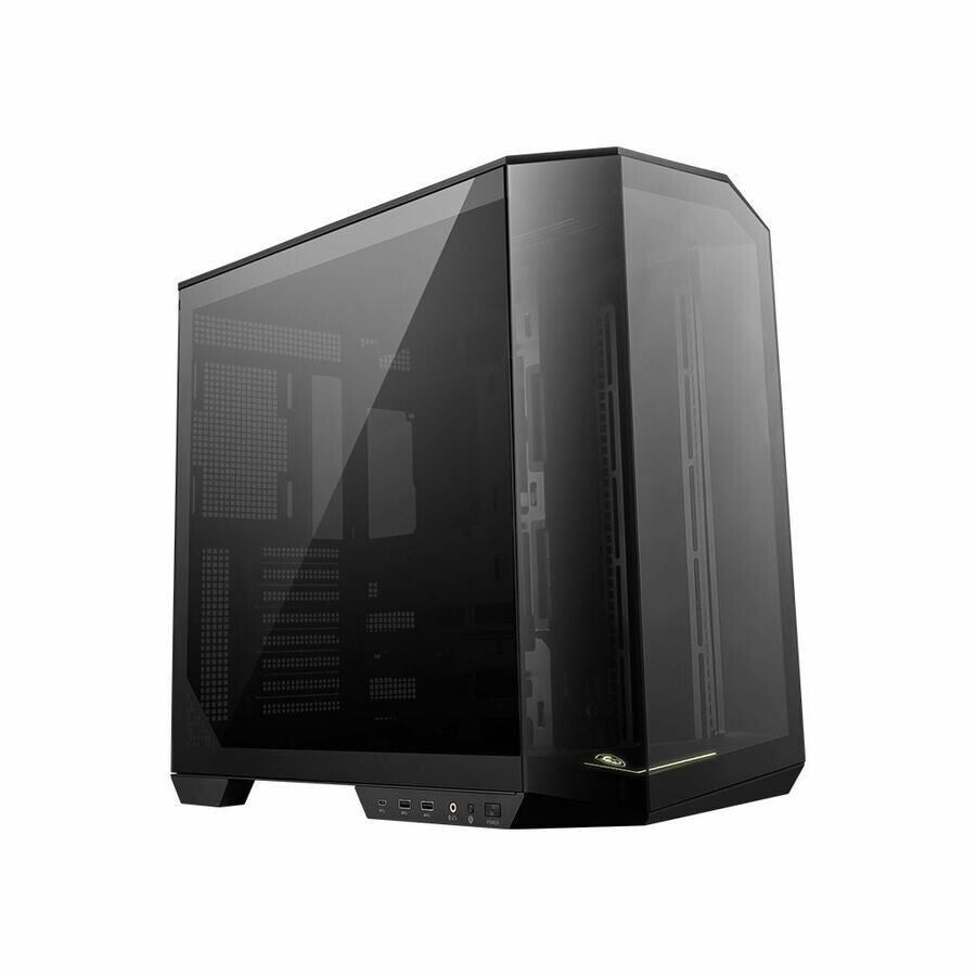 MSI PANO100LPZ MAG PANO 100L Gaming Computer Case Tempered Glass SPCC ABS Black