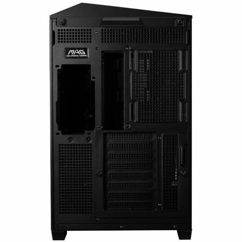 MSI PANO100LPZ MAG PANO 100L Gaming Computer Case Tempered Glass SPCC ABS Black