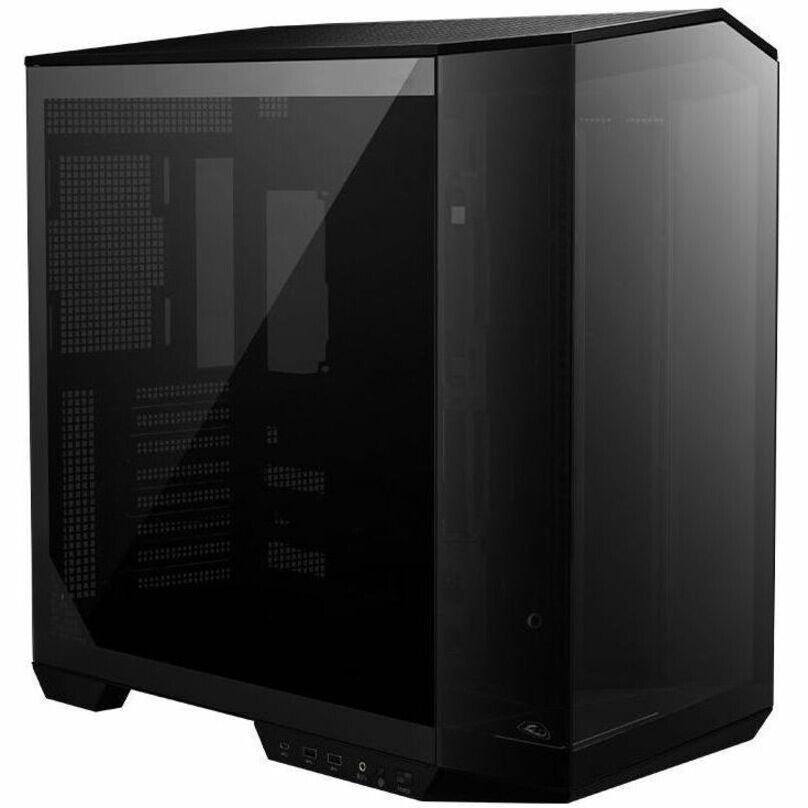 MSI PANO100LPZ MAG PANO 100L Gaming Computer Case Tempered Glass SPCC ABS Black