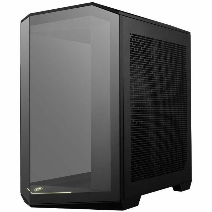 MSI PANO100LPZ MAG PANO 100L Gaming Computer Case Tempered Glass SPCC ABS Black